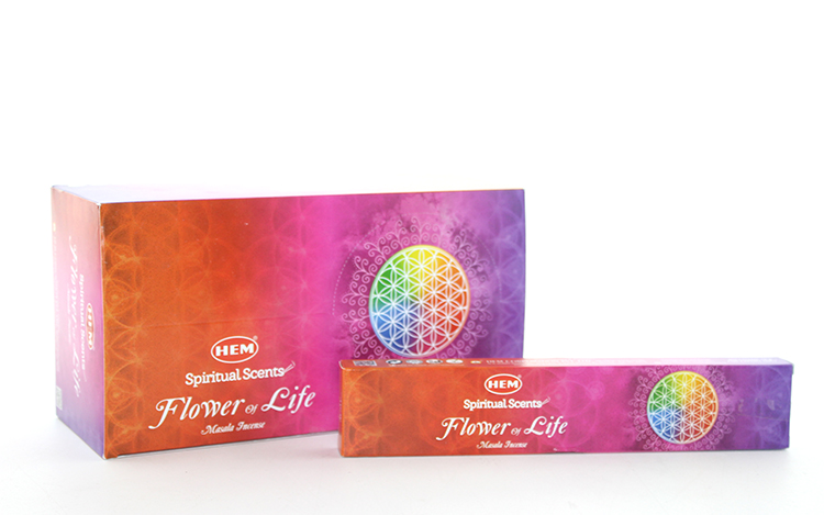 Hem Flower Of Life Masala Aromalı Çubuk Tütsü 15 Gr