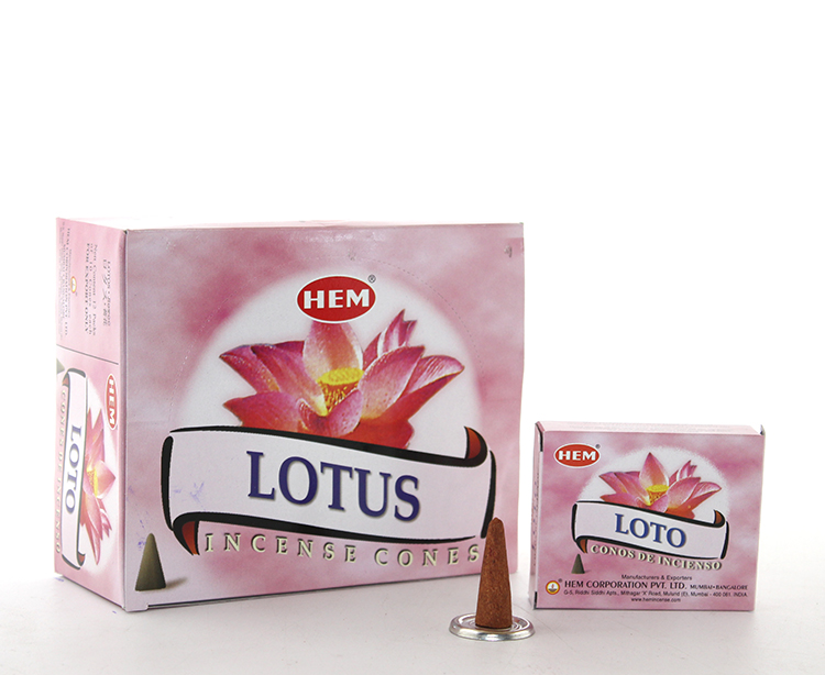 Lotus Aromalı Konik Tütsü