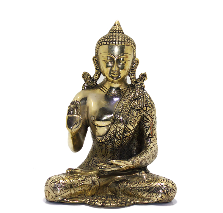 Metal Buda Biblosu 25 Cm KSK269