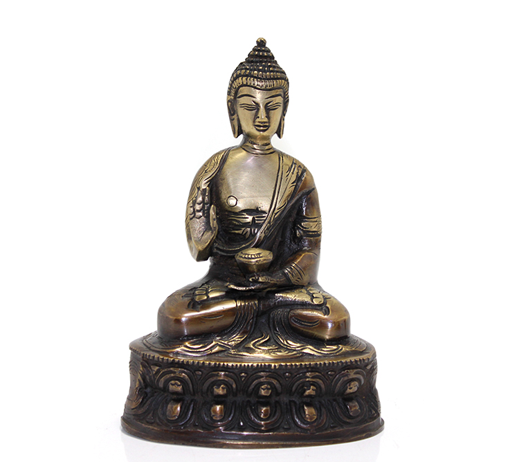 Metal Buda Biblosu 19 Cm KSK273