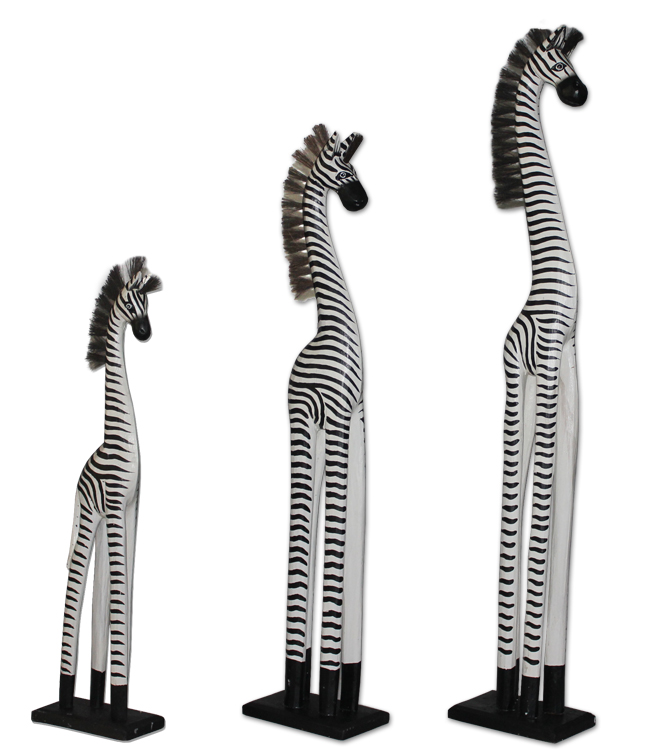 Ahşap 1 Metre 3'lü Zebra ST00022