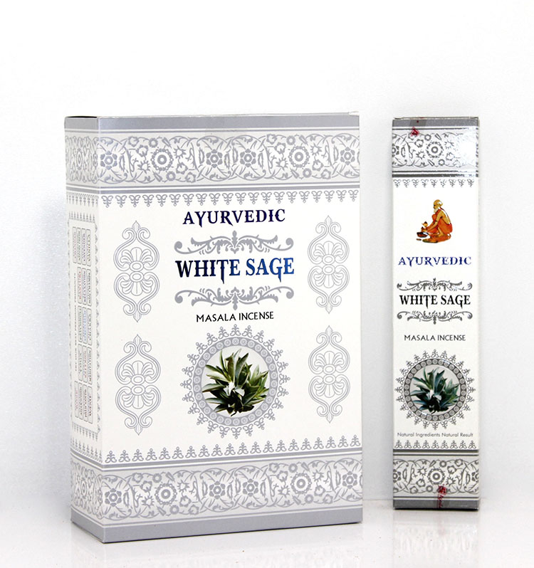 Ayurvedic Whıte Sage Aromalı Tütsü Whıte Sage