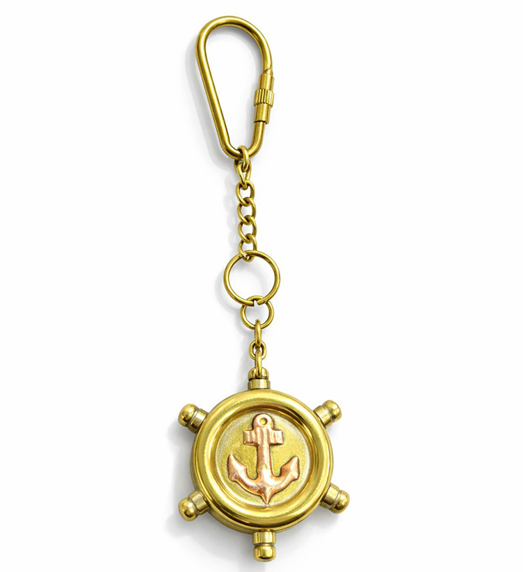 Pirinç Dümen Anahtarlık 16244B