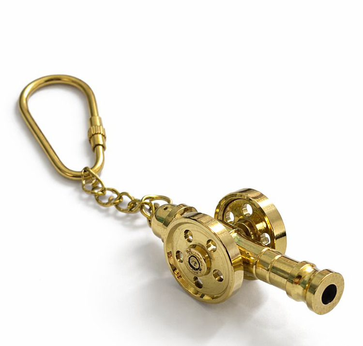 Pirinç Top Arabası Anahtarlık 2254D