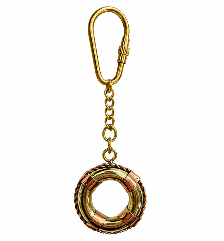 Pirinç Simit Anahtarlık 2475