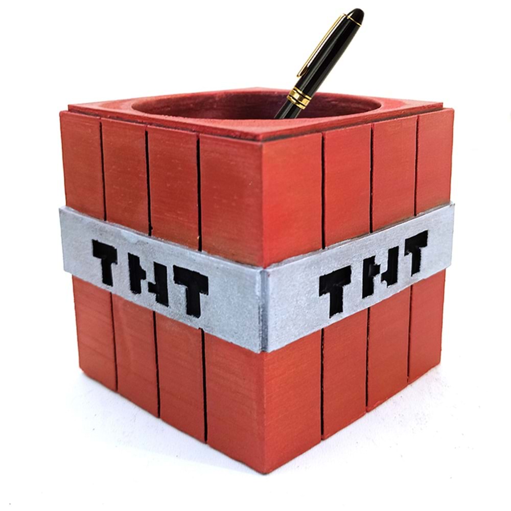 Polyester Minecraft Tnt Kalemlik 230