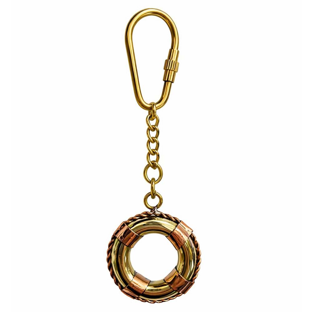 Pirinç Simit Anahtarlık 2475