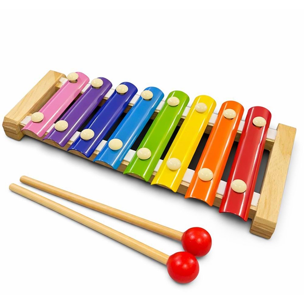 Ahşap 8'Li Selefon Müzik Aleti 93-712-4Aly756