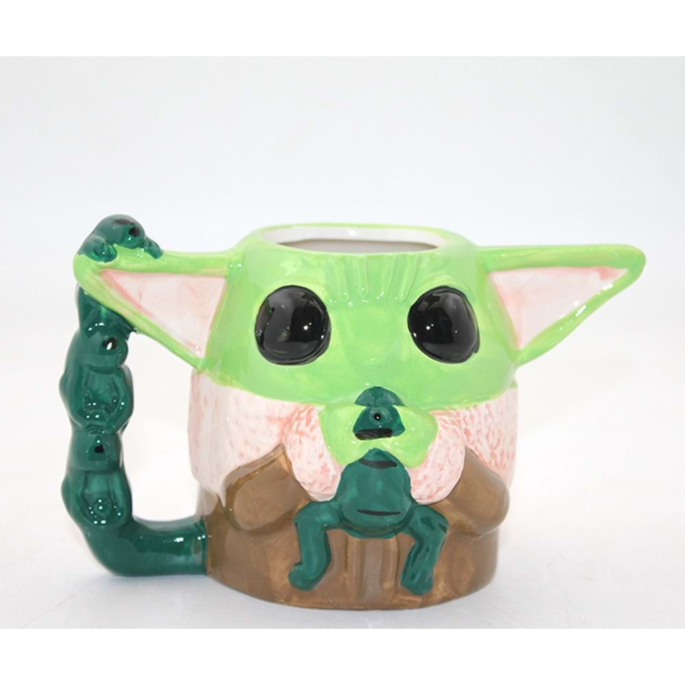 Porselen Baby Yoda Kupa Bardak AAlk2524