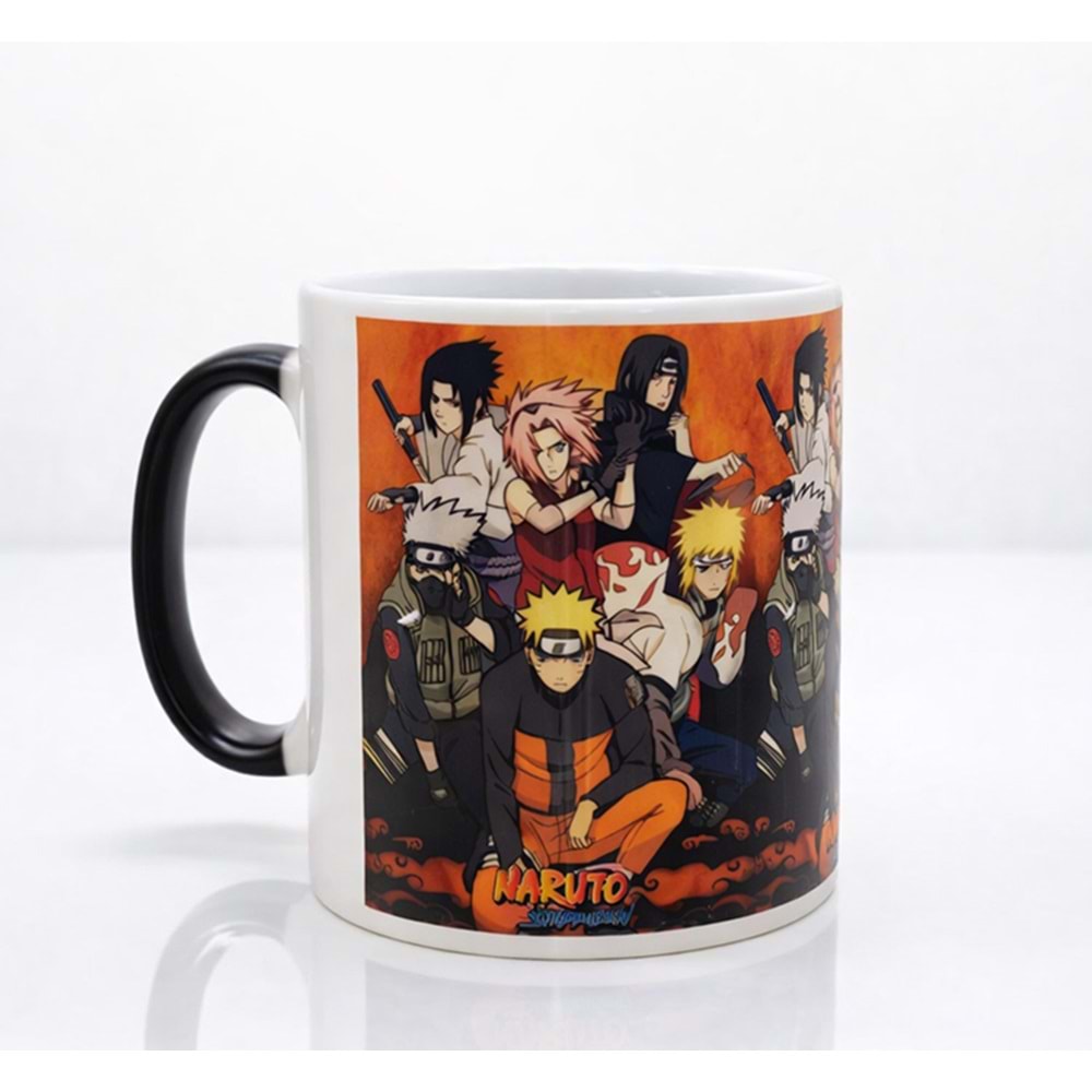 Porselen Renk Değiştiren Naruto Kupa Bardak AAlk381