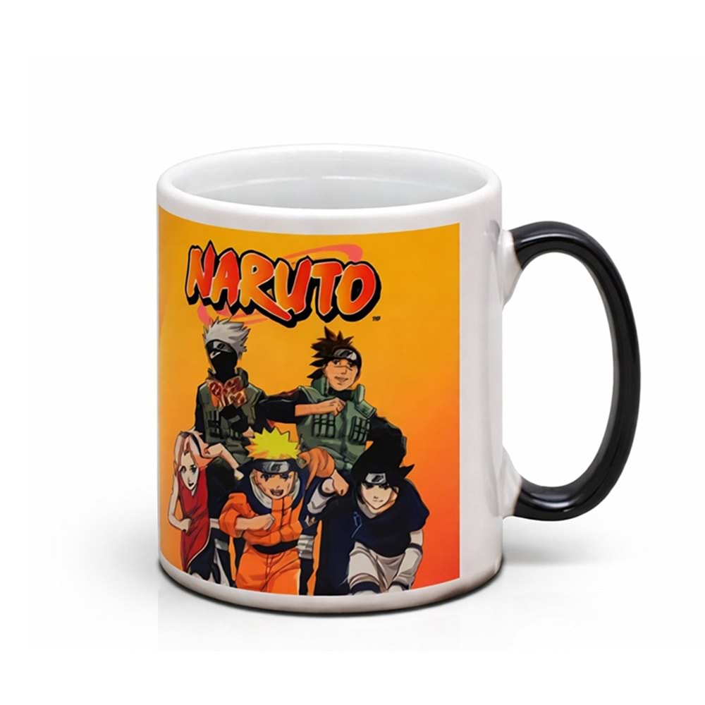 Porselen Renk Değiştiren Naruto Kupa Bardak AAlk382