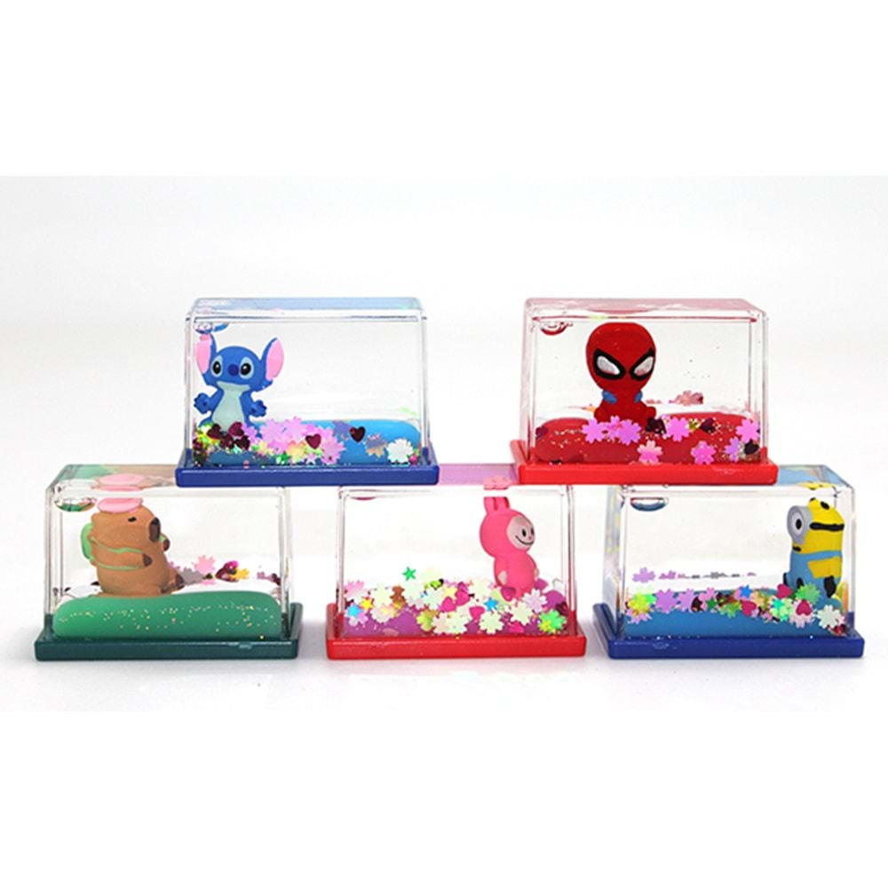 Batmayan Karekterler Figür Spiderman, Labubu,Kapibara, Stitch, Minion Alk5276