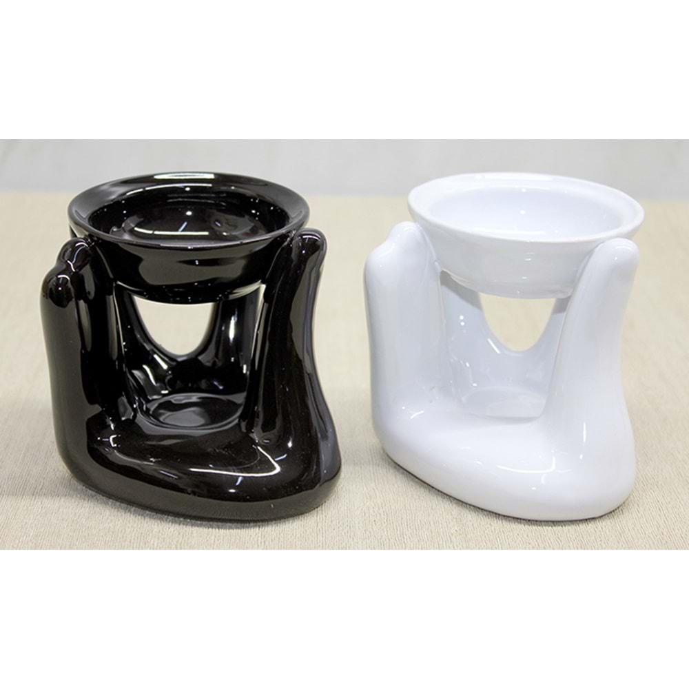 El Tasarımı seramik Buhurdanlık ALK1136