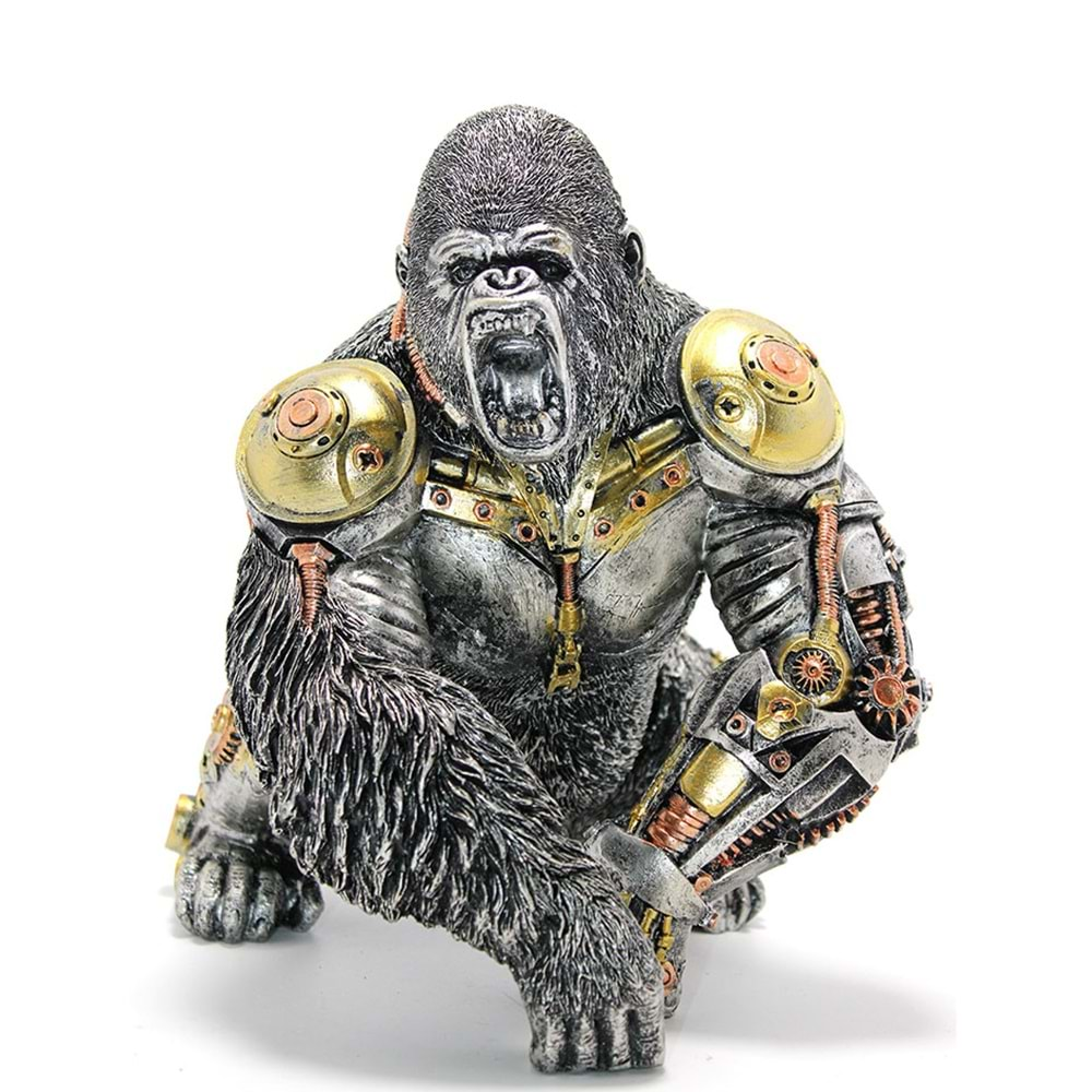 Steampunk Polyester King Kong Figürü Alk2457