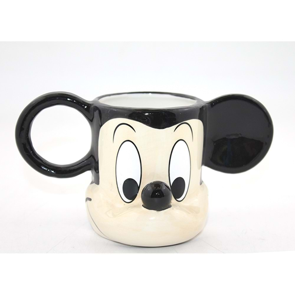 Porselen Mickey Mouse Kupa Bardak Alk3424