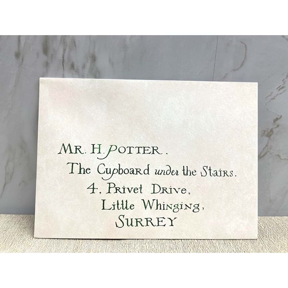 Harry Potter Davet Mektupu 10'Lu Alk3958