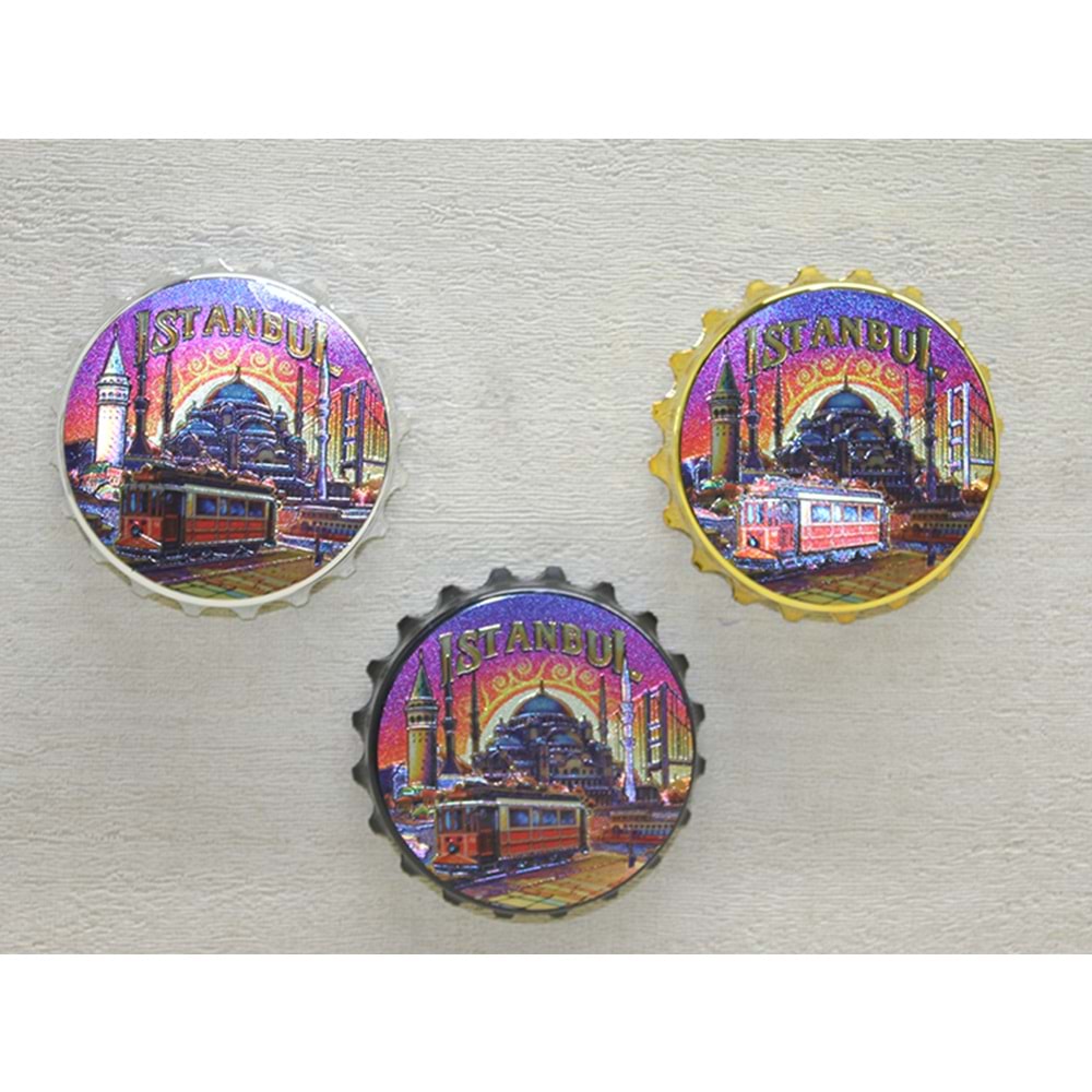 İstanbul Temalı Metal Magnet Alk4340