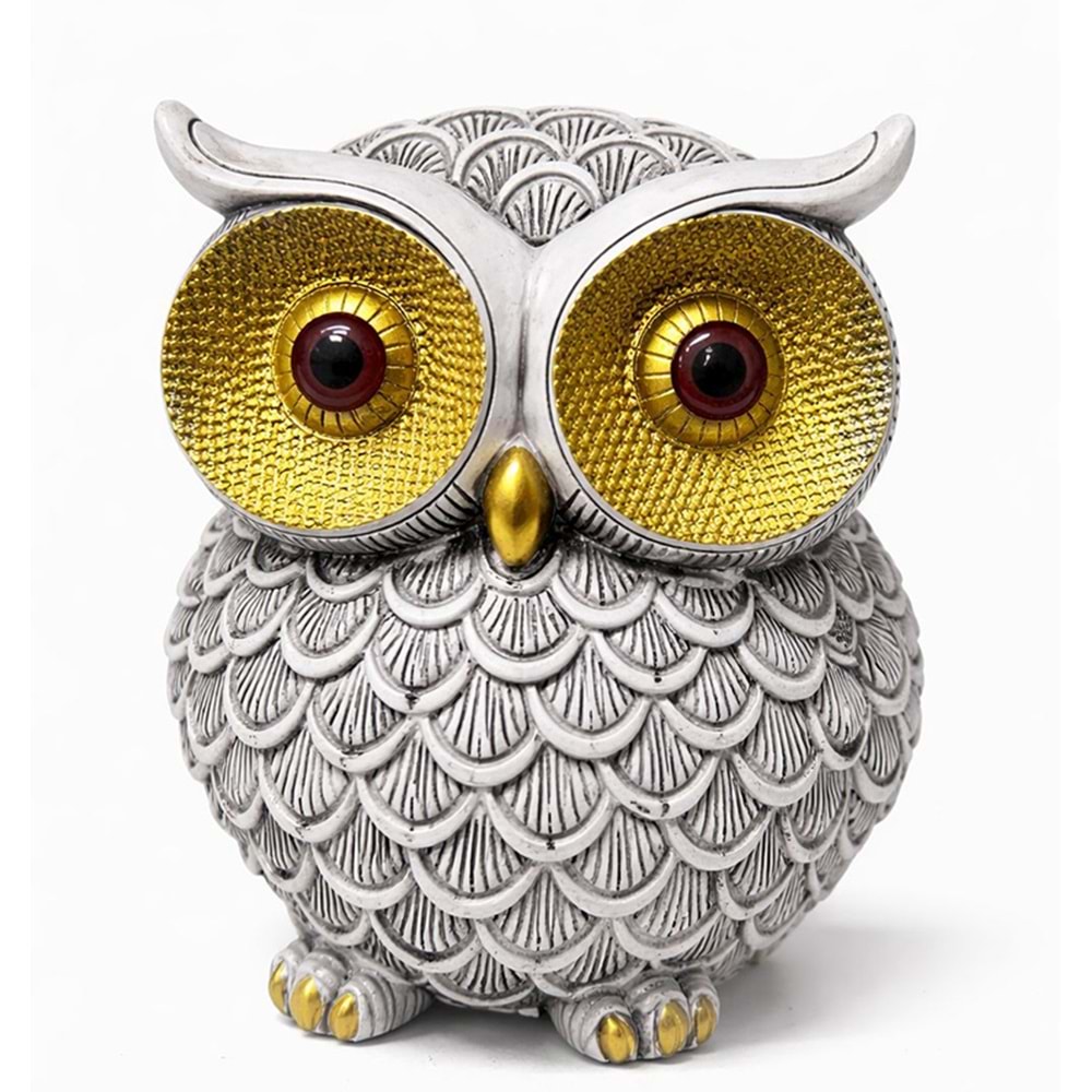 Polyester Baykuş Figürü Alk4354