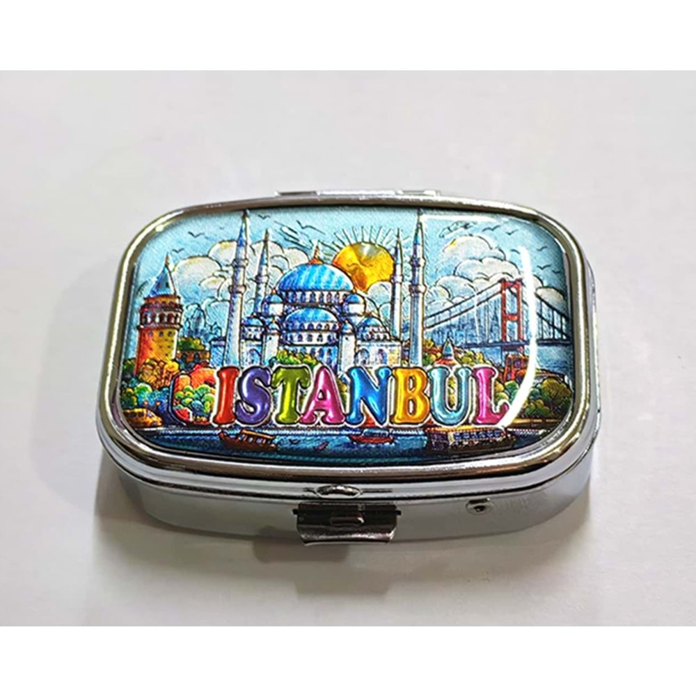 İstanbul Temalı İlaç Kutusu Alk4372