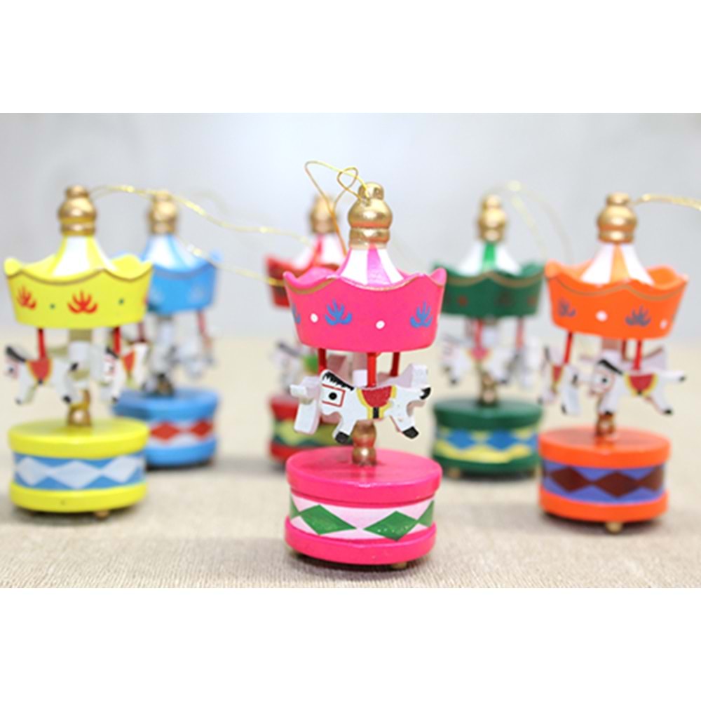 Ahşap 6'Lı Dekoratif Atlı Karınca Alk4394