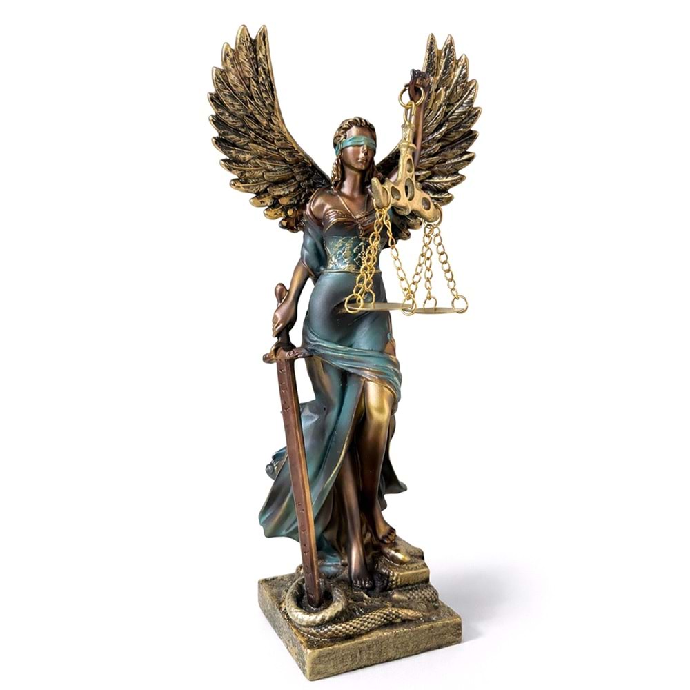 Polyester Kanatlı Adalet Biblosu Alk4419