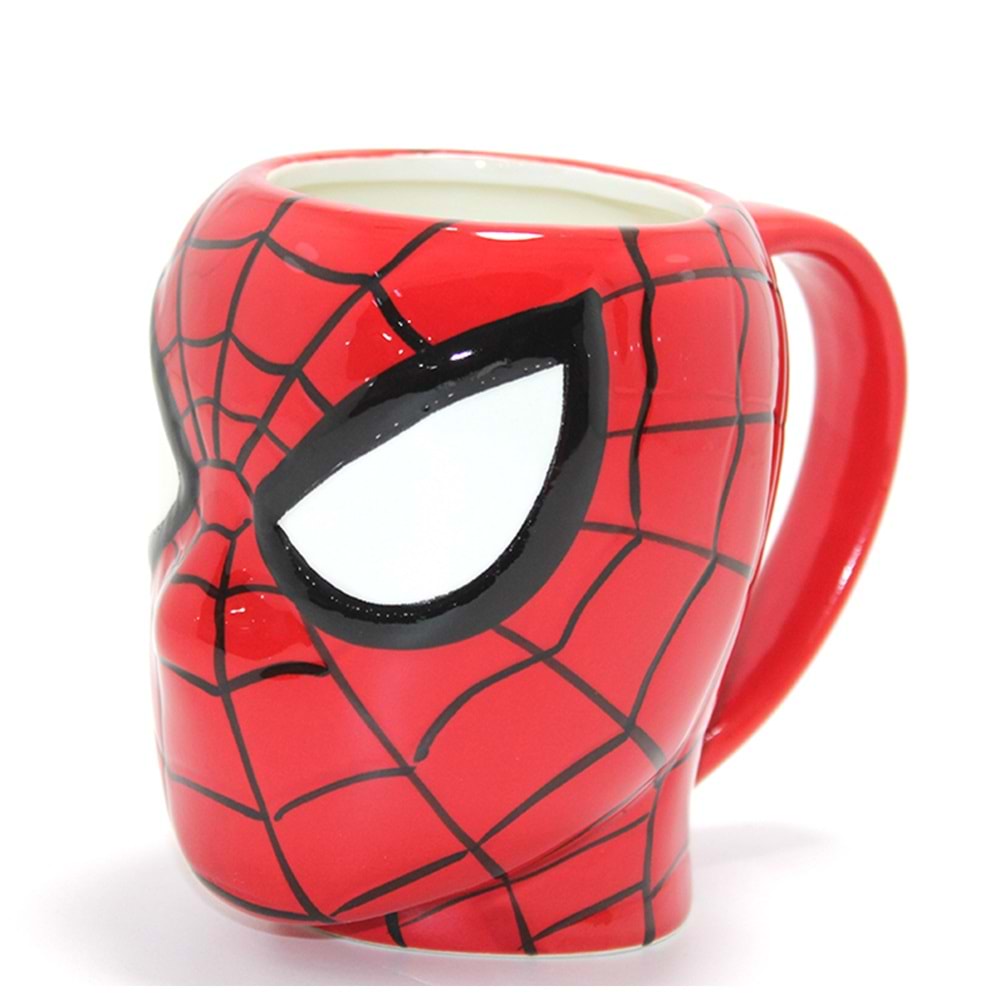 3D Spiderman Tasarımı Porselen Kupa Bardak Alk4568
