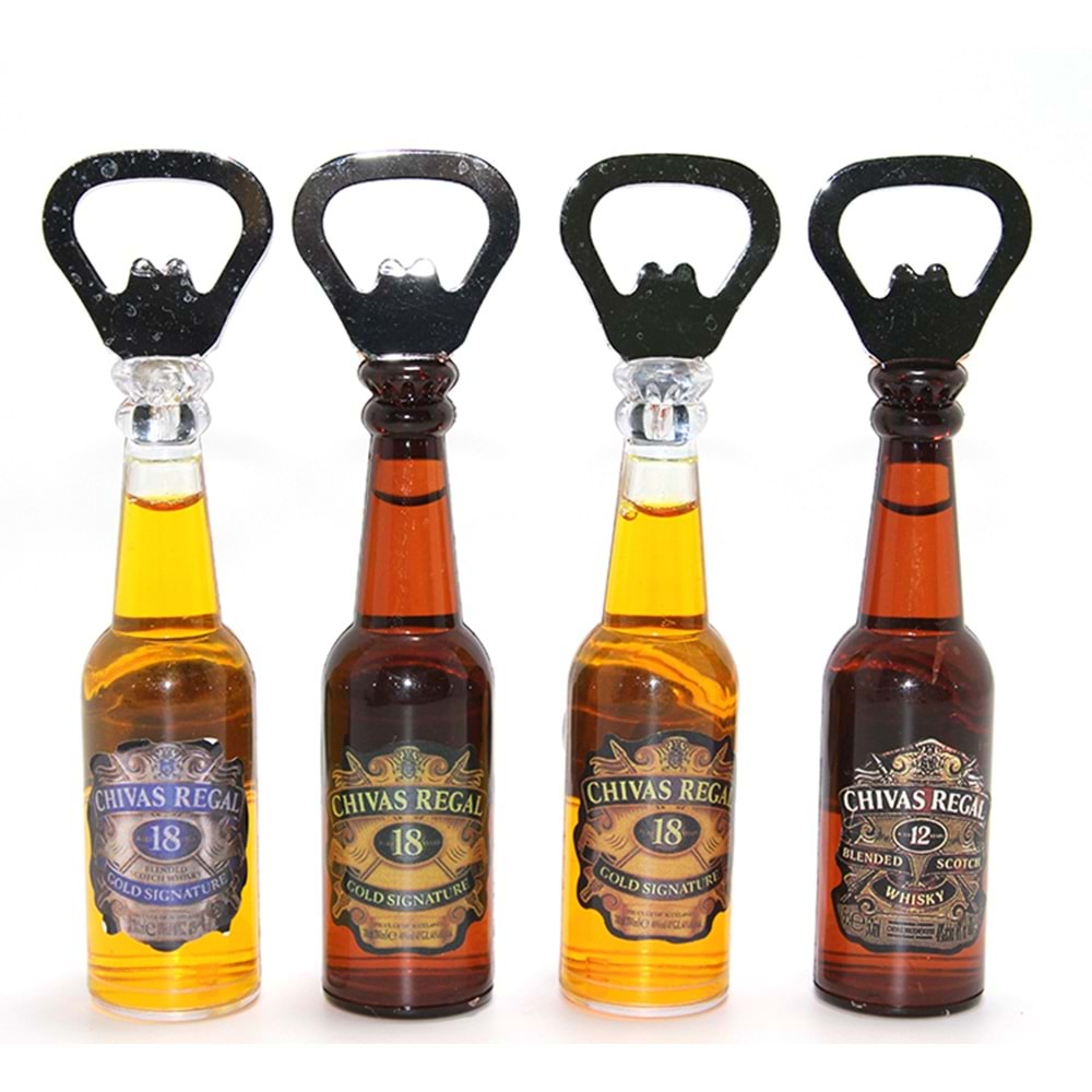 İkonik İçki Şişesi Tasarımlı Magnetli Şişe Açacağı Alk4603