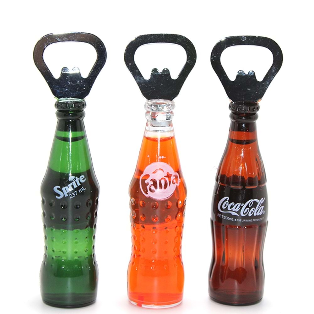 İkonik İçecek Şişesi Tasarımlı Magnetli Şişe Açacağı Alk4604