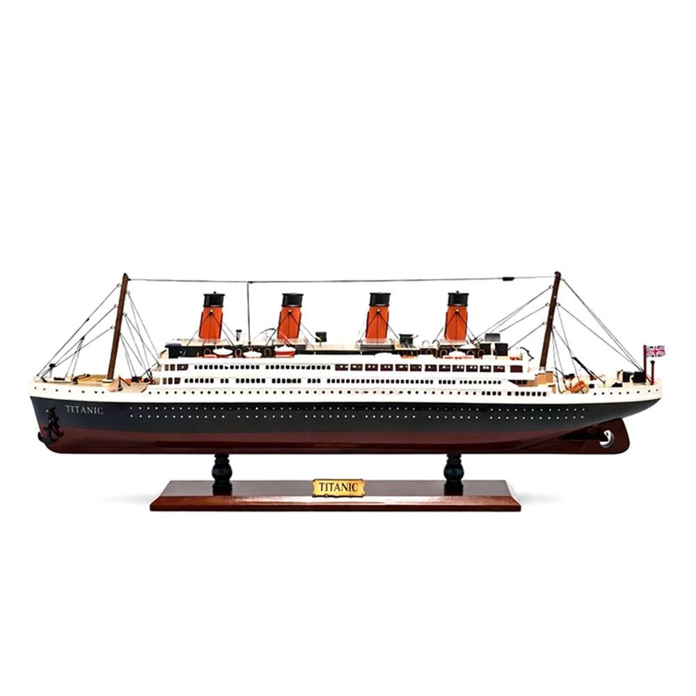 Özel Tasarım Ahşap Işıklı Titanik Gemi Alk4614