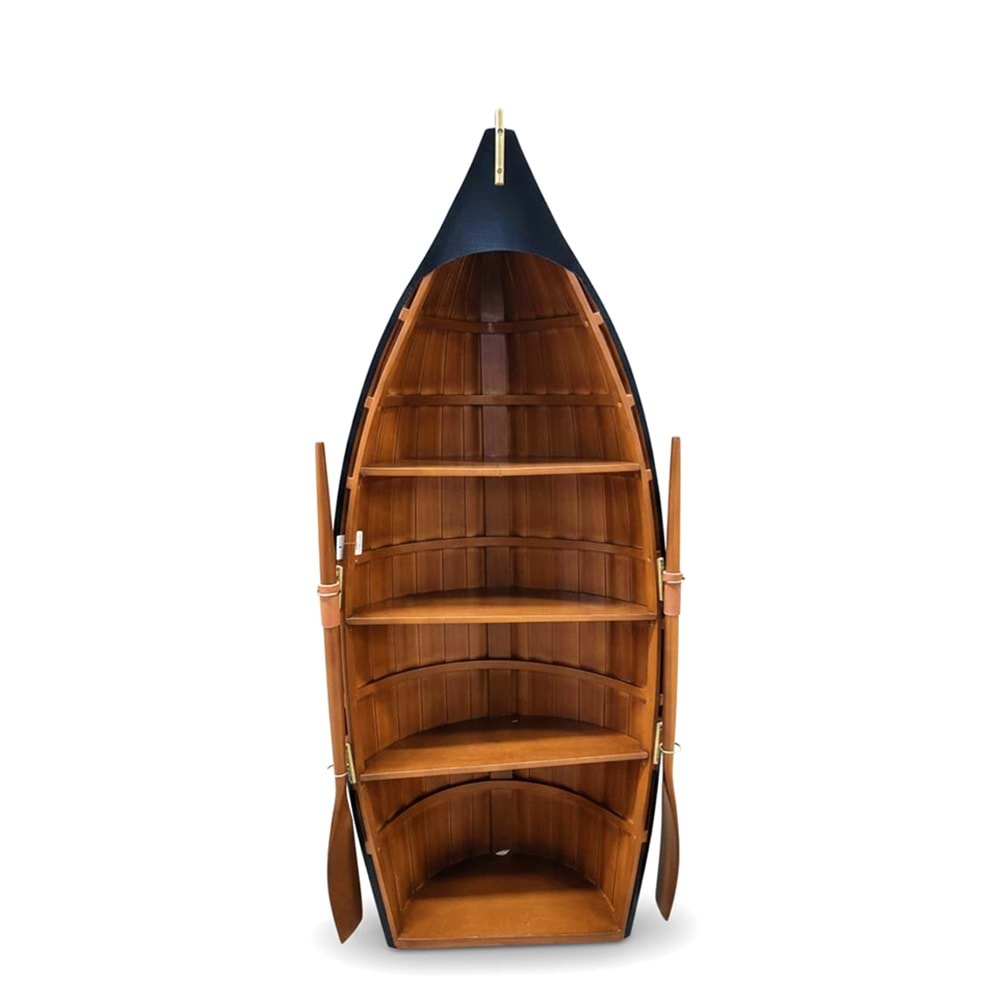Özel Tasarım Ahşap Kayık Raf Alk4620