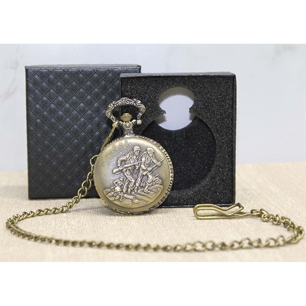 Özel Kutulu Çanakkale Destanı Köstekli Saat Alk4681