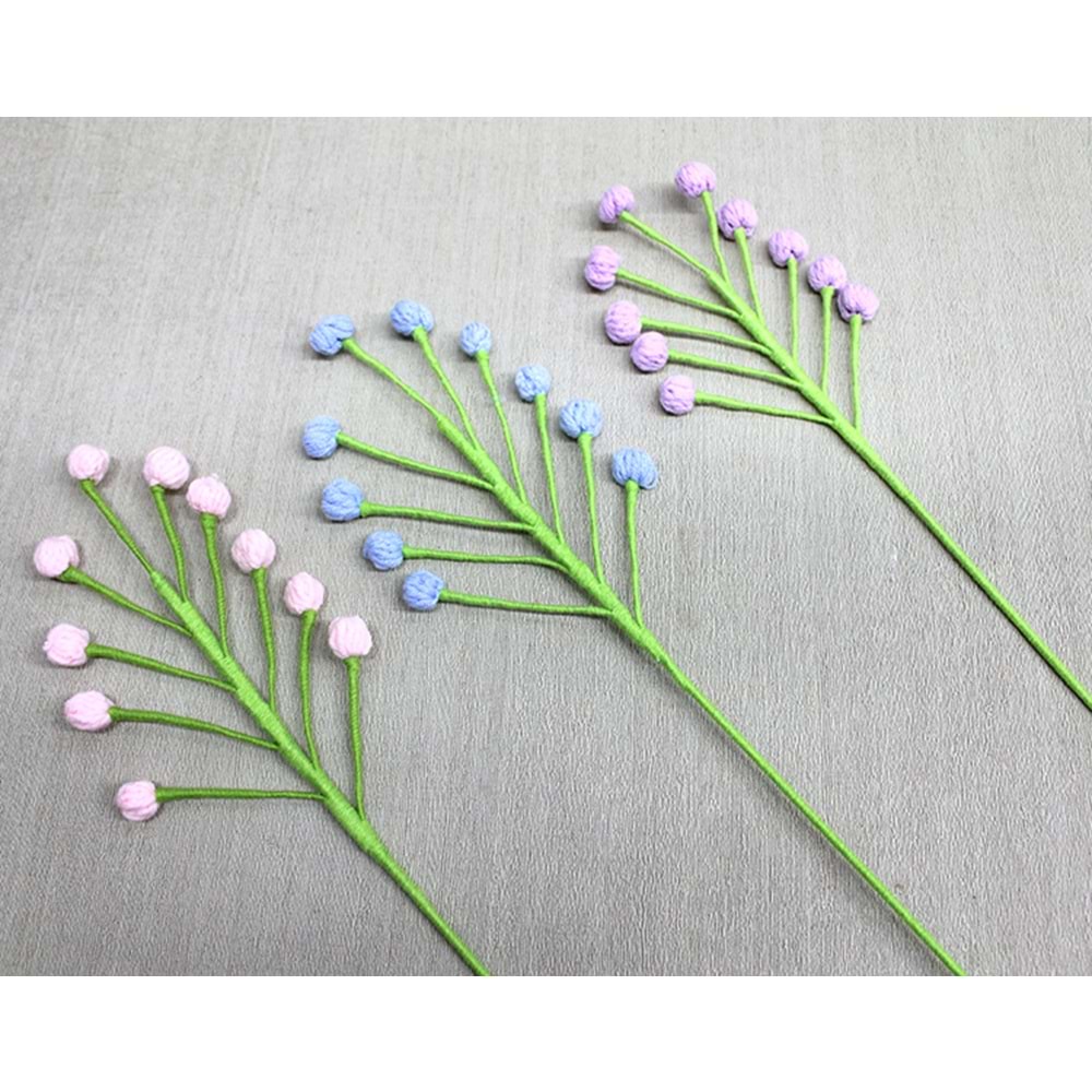 El Örgüsü Dekoratif Tomurcuk Çiçeği Alk4975