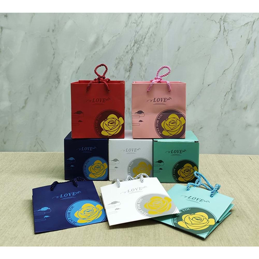 Romantik Gül Yüzük Kutusu Kubbe ALK5009