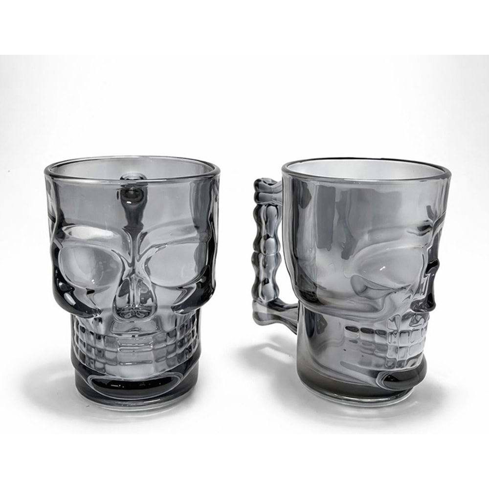 2'Li Cam Kurukafa Kupa Bardak Seti Alk5114