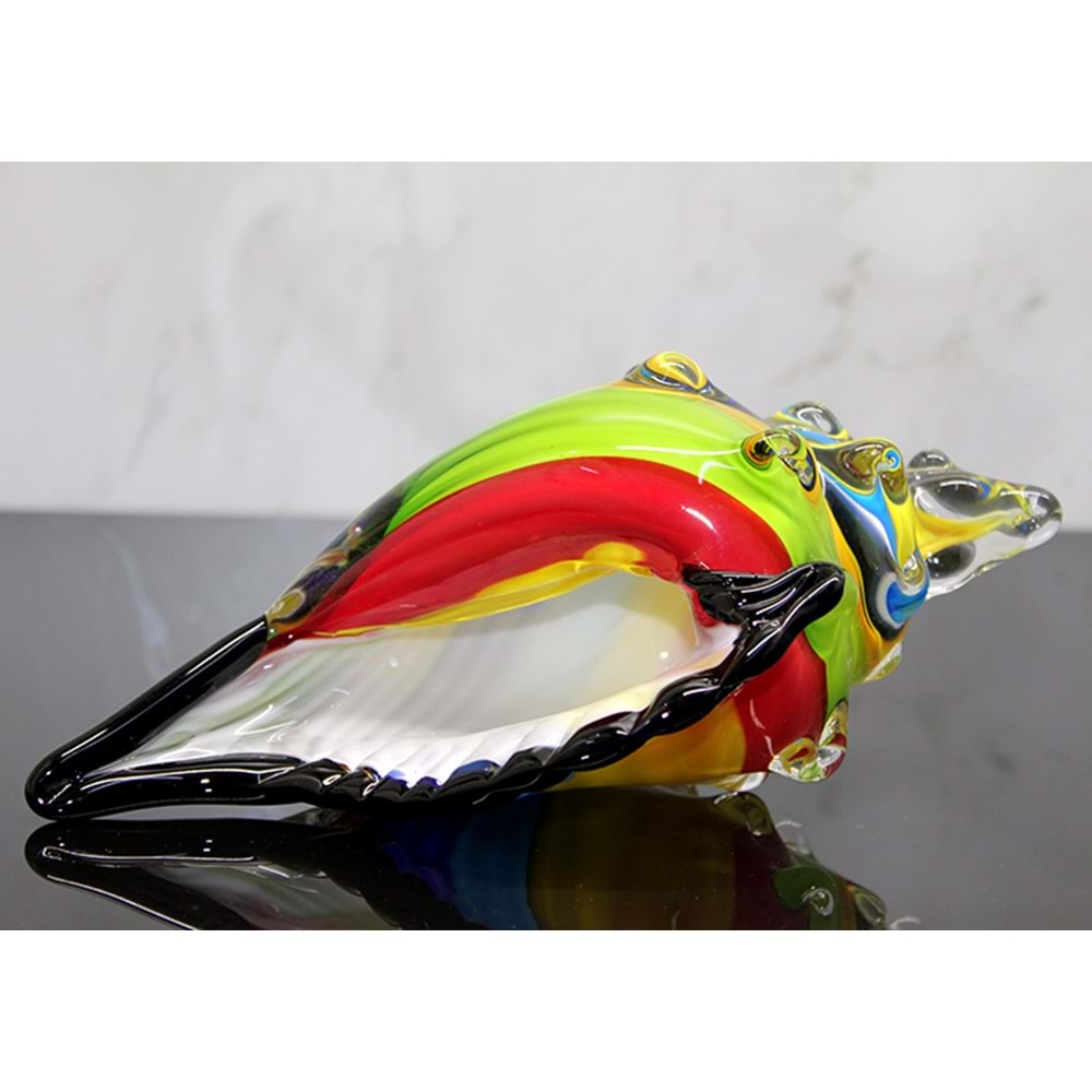 Murano Cam Renkli Deniz Kabuğu Alk5209