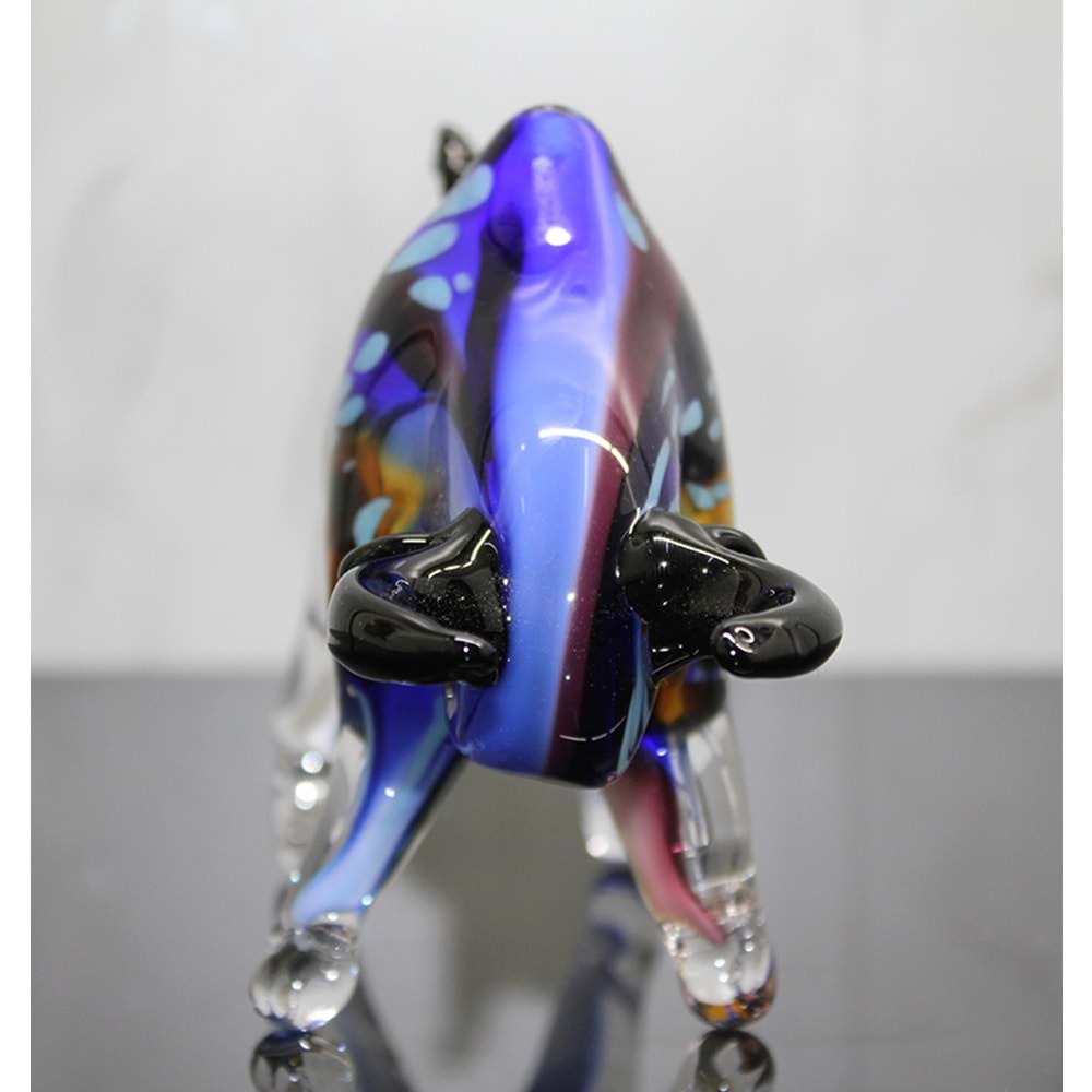 Murano Cam Boğa Figürü Alk5230