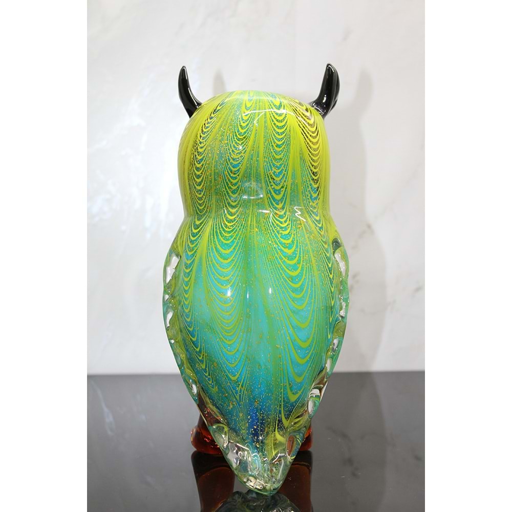 Murano Cam Baykuş Figürü Alk5235