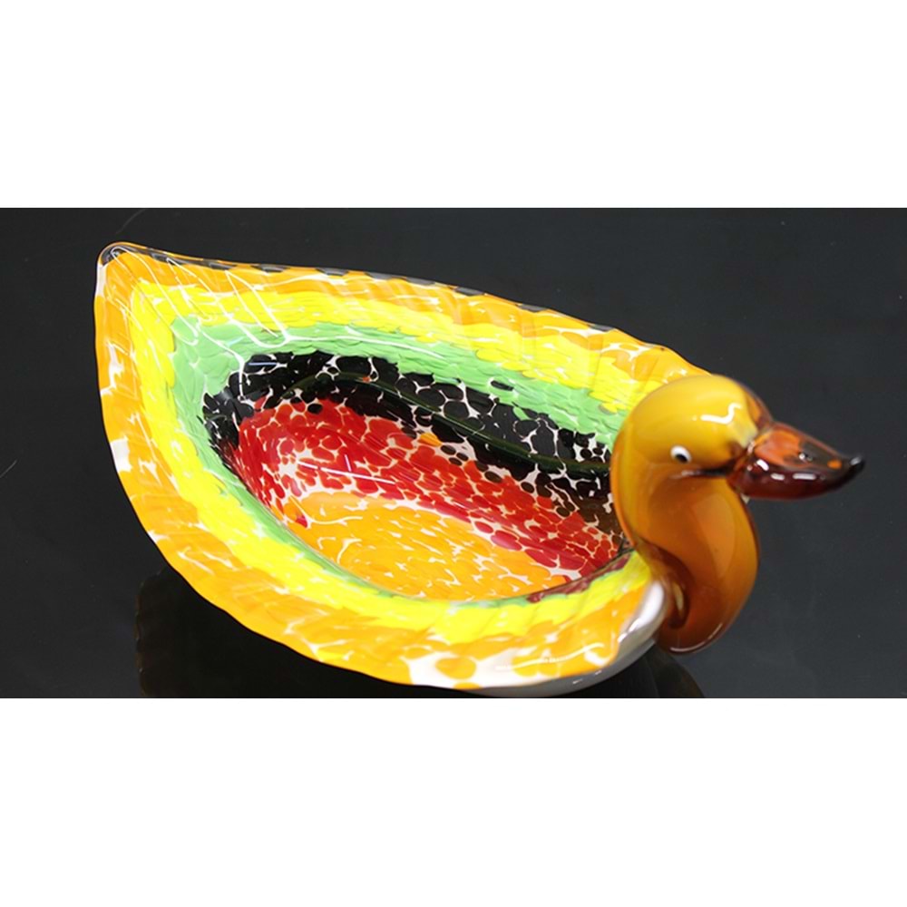 Murano Cam Ördek Kase Alk5244