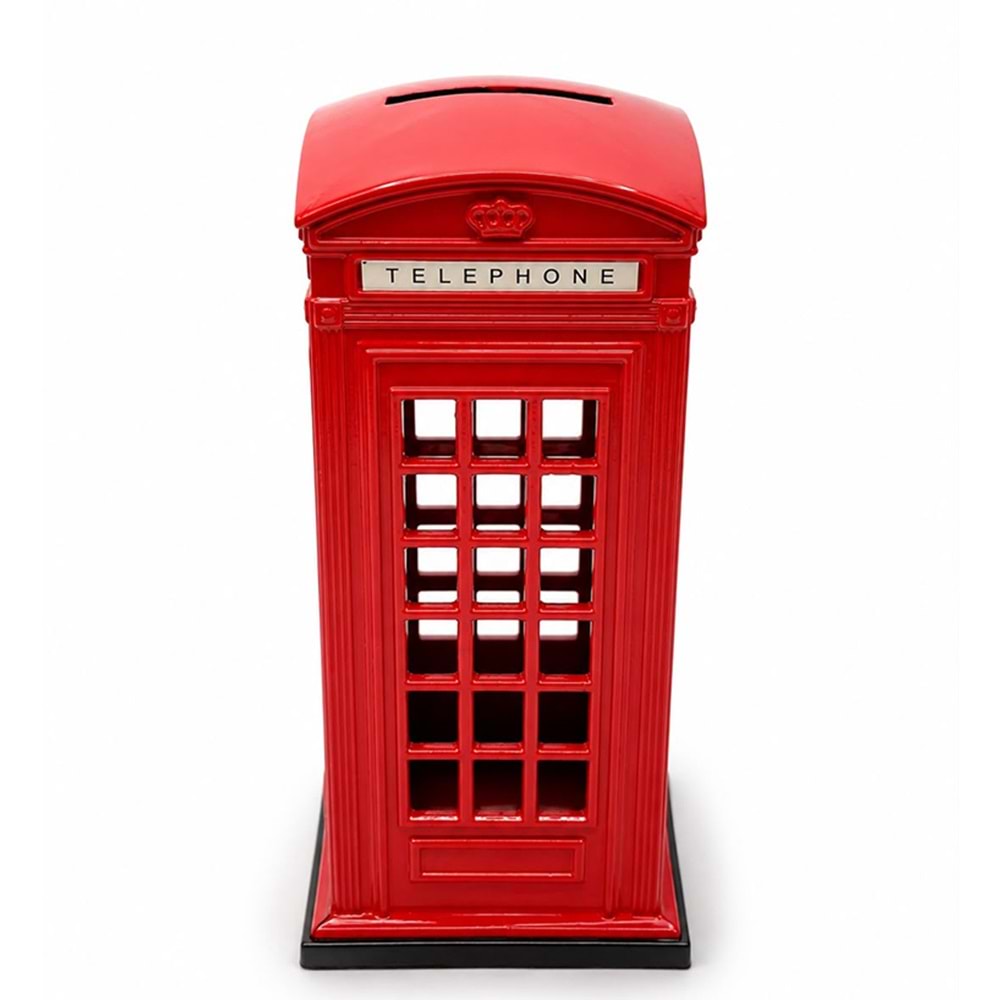 Metal Telefon Kulübesi Kumbara Alk5391