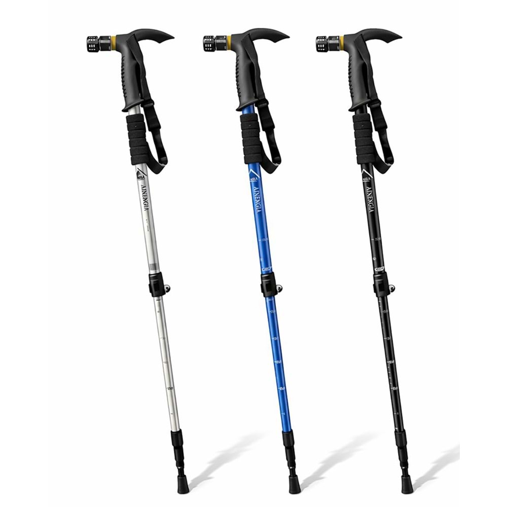 Led Işıklı Anti-Şok Ayarlanabilir Teleskopik Yürüyüş Batonu Alk5489