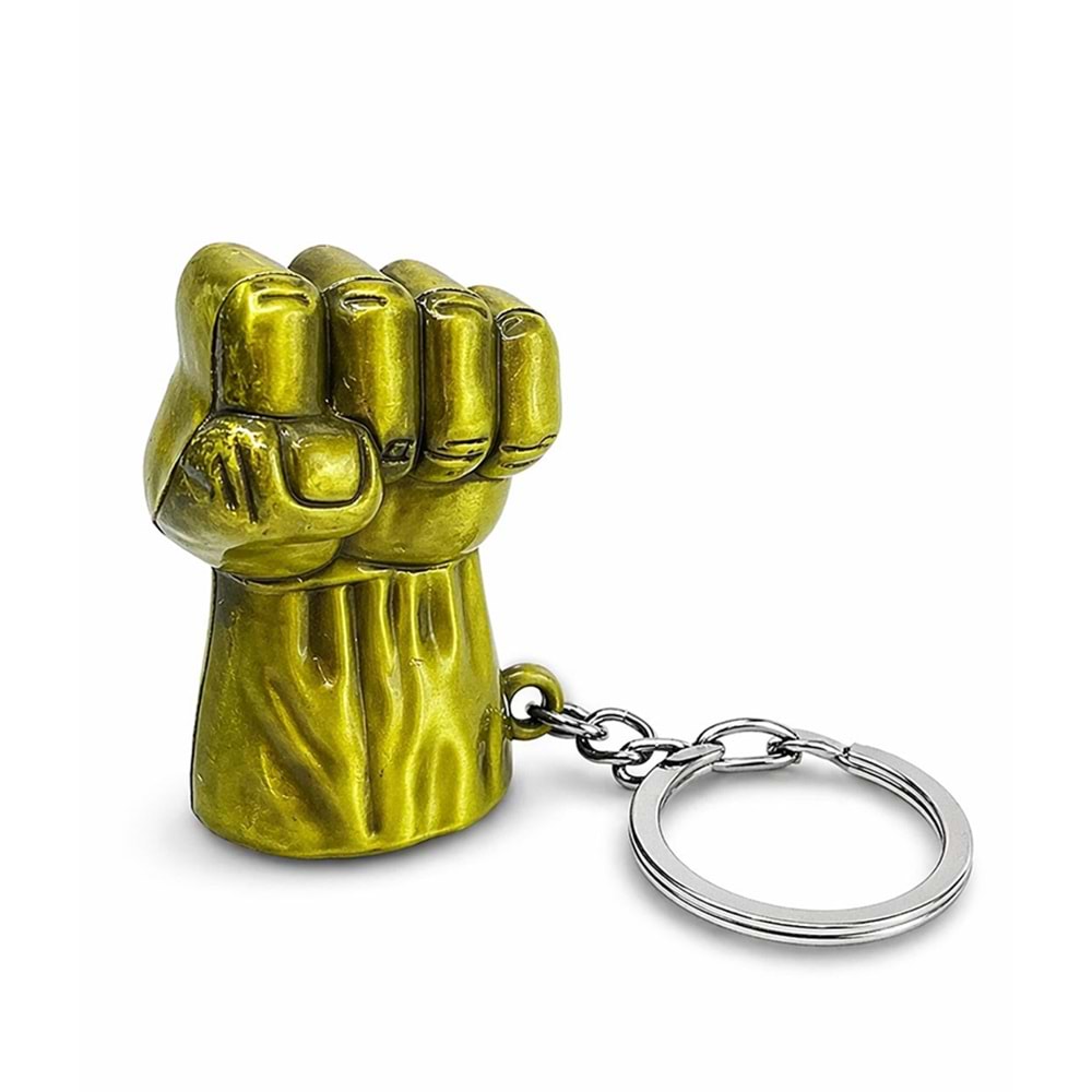 Marvel Avengers Hulk Yumruğu Metal Anahtarlık Alk5672