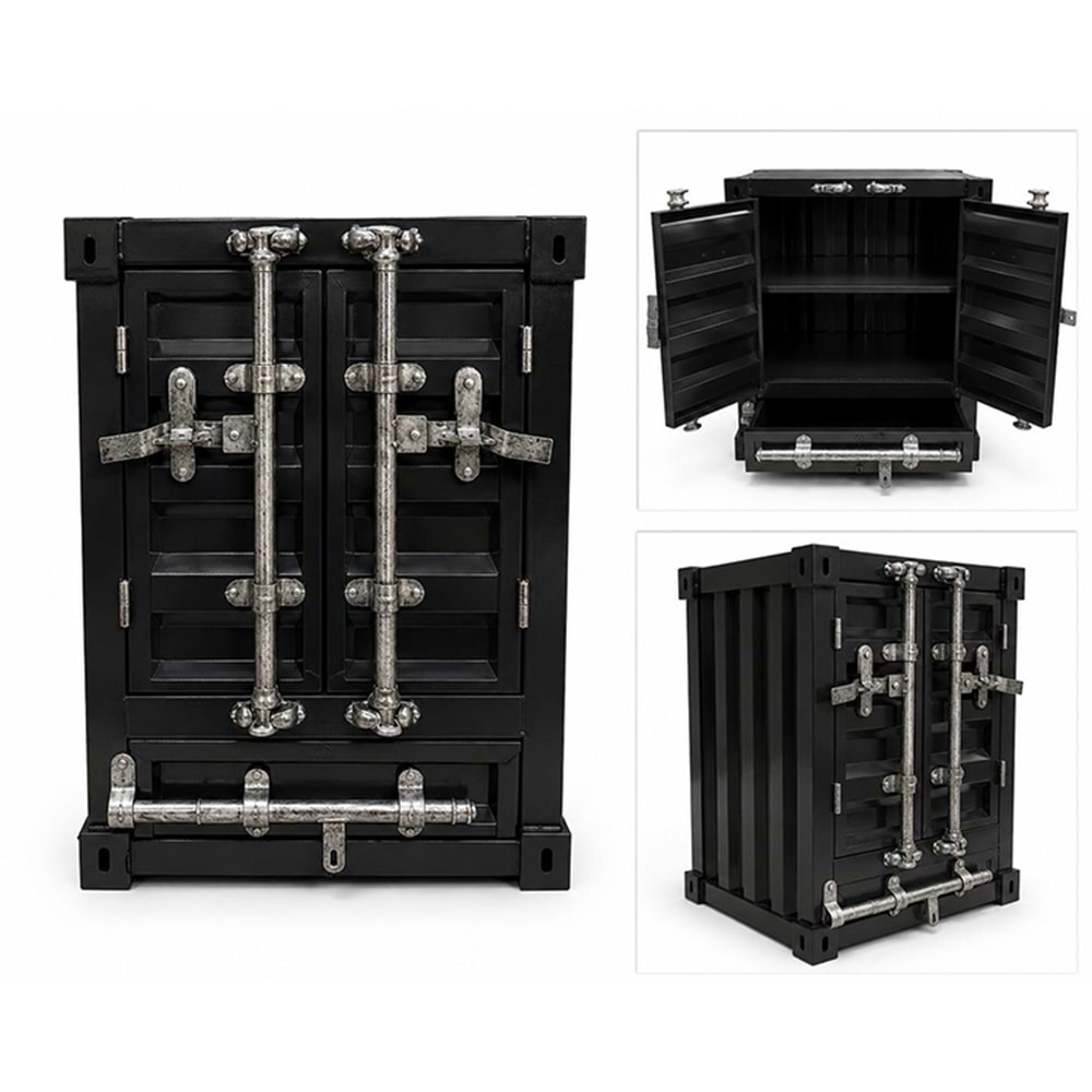 Konteyner Tasarımlı Metal Dolap Alk5800