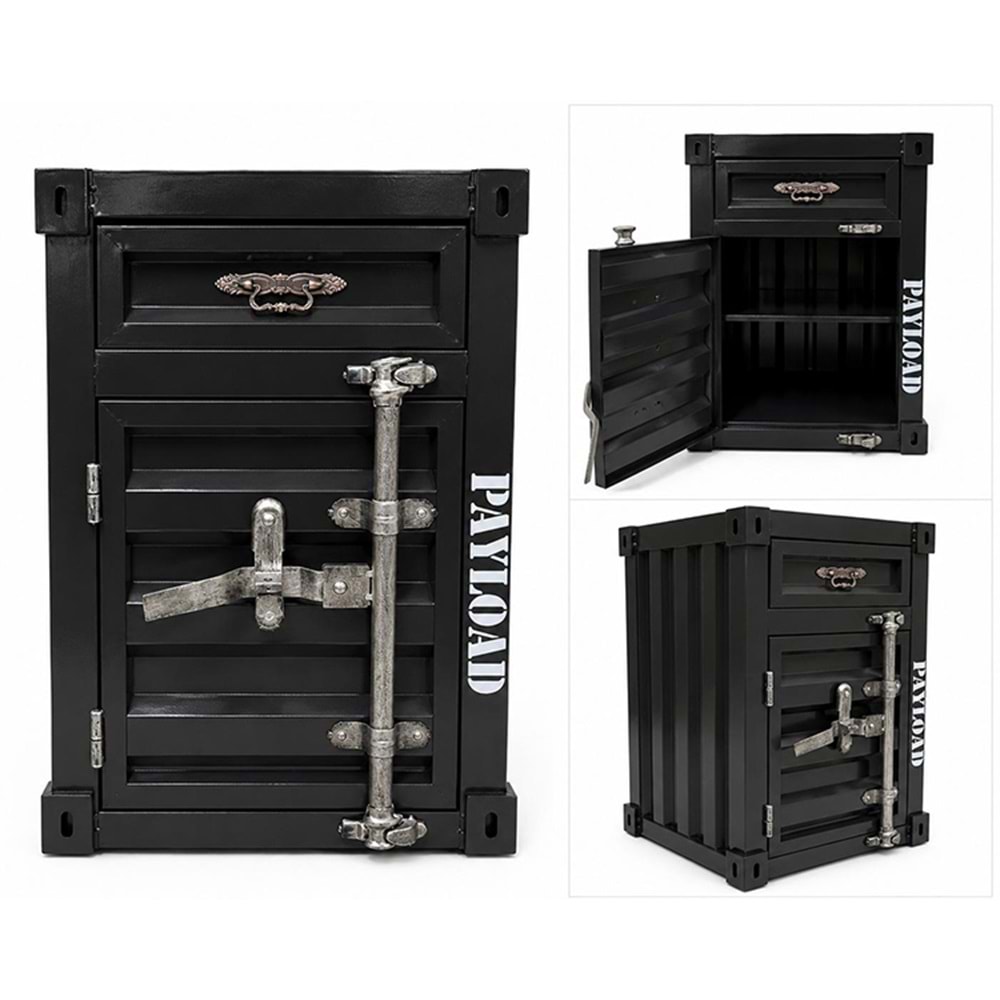 Konteyner Tasarımlı Metal Dolap Alk5802