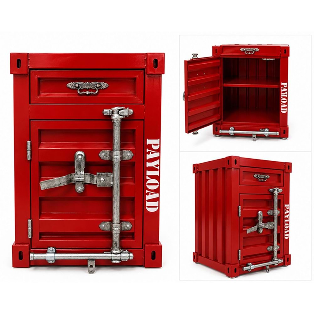 Konteyner Tasarımlı Metal Dolap Alk5803