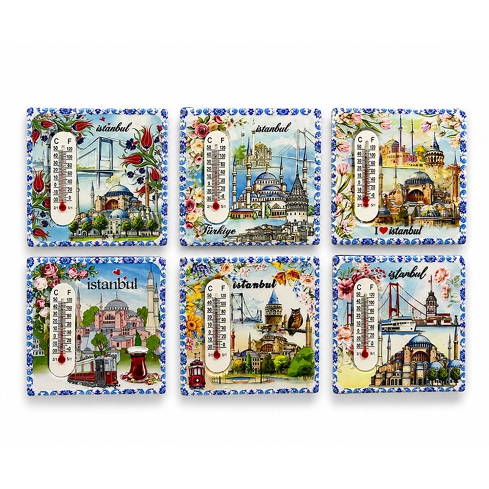 İstanbul Temalı Buzdolapı Süsü Magnet Alk5828