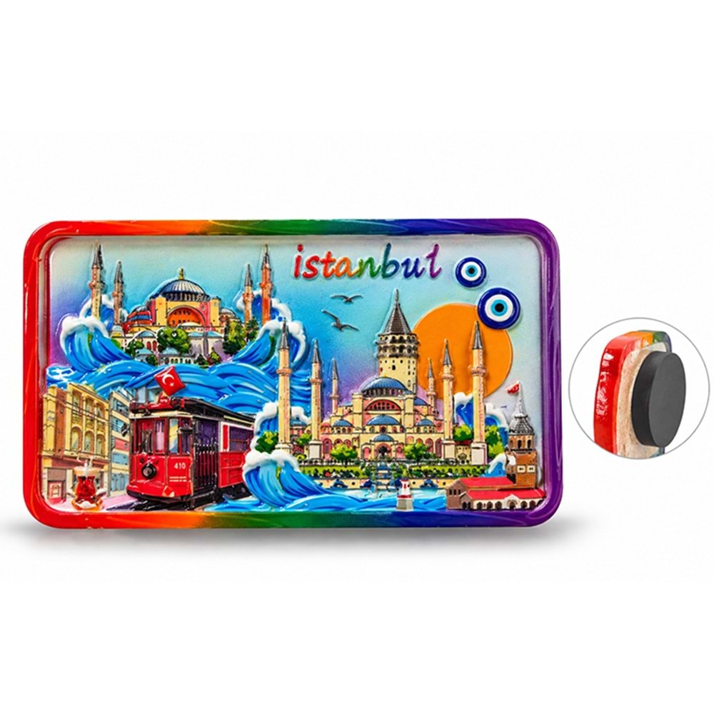 İstanbul Temalı Polyester Magnet Alk5864