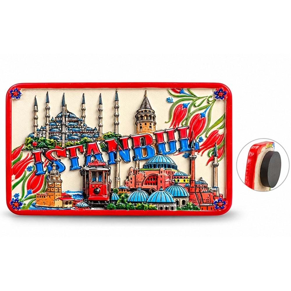 İstanbul Temalı Polyester Magnet Alk5865
