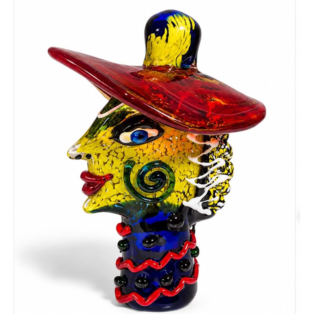 El Yapımı Murano Cam Sanat Objesi Alk5922