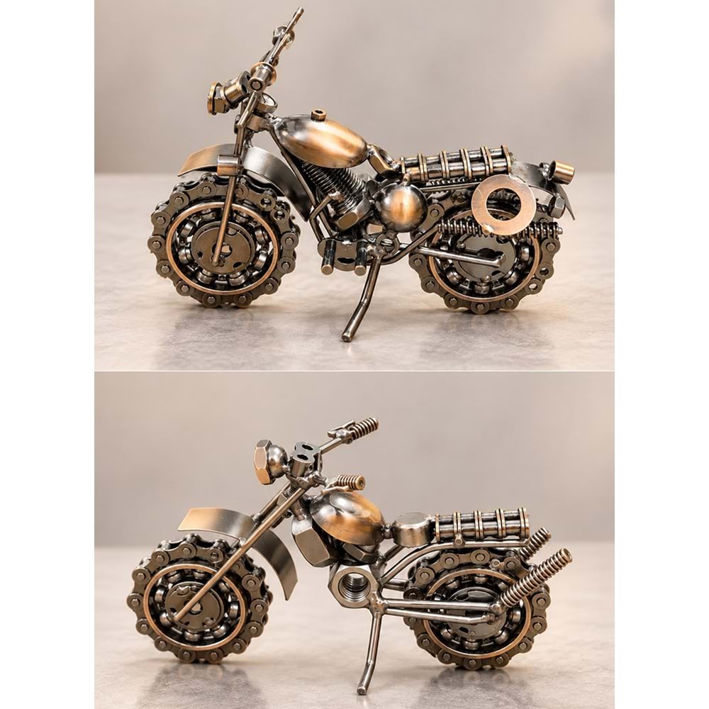 Metal Bilyeli Motor Orta Boy Alk6236