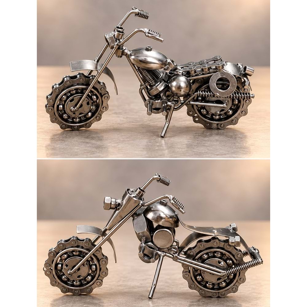 Metal Bilyeli Motor Orta Boy Alk6237
